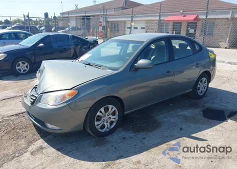 2010 Hyundai Elantra Gls z USA, uszkodzony, nr VIN KMHDU4AD6AU870503